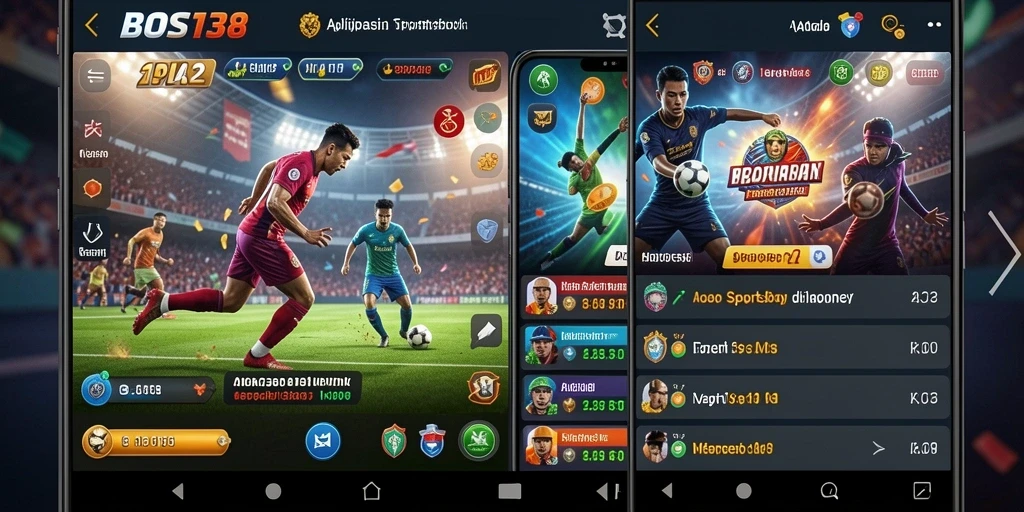 Tampilan menarik dari gameplay Sportsbook BOS138 yang interaktif.
