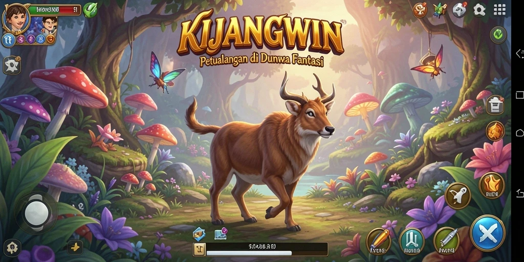 Tampilan gameplay menampilkan pertempuran seru dalam <strong>KIJANGWIN</strong>.
