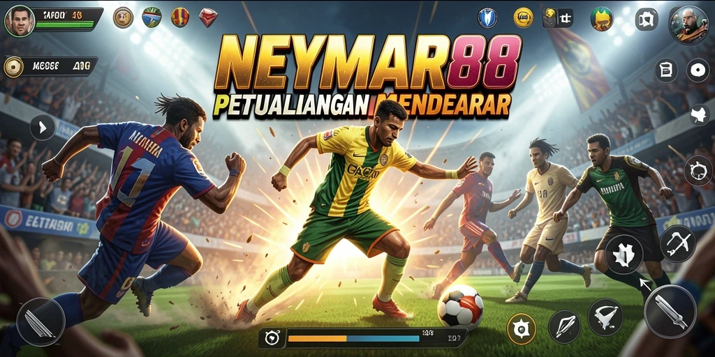 Screenshot gameplay NEYMAR88 yang menampilkan pertarungan mendebarkan dalam dunia ARPG.
